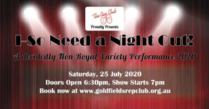 ISO Need a Night Out Variety Show